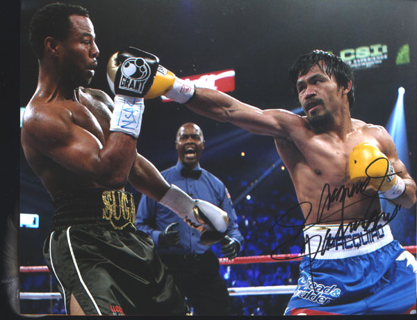 PACQUIAO, MANNY SIGNED PHOTO