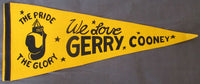 COONEY, GERRY SOUVENIR PENNANT (FROM LARRY HOLMES FIGHT-1982)