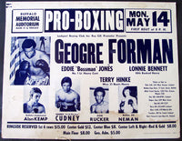 FOREMAN, GEORGE EXHIBITION POSTER (1973-AS CHAMPION)