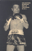 BURRUNI, SALVATORE SIGNED PROMOTIONAL PHOTO