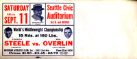 STEELE, FREDDIE-KEN OVERLIN FIGHT ENVELOPE (1937)