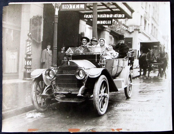 KILBANE, JOHNNY ANTIQUE LARGE FORMAT PHOTO (1912)