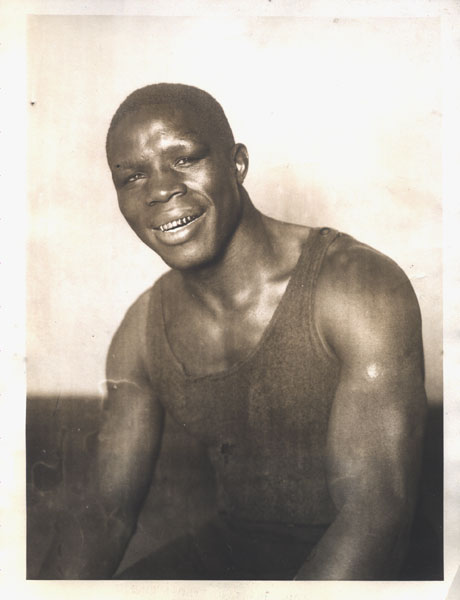 NORFOLK, KID ORIGINAL WIRE PHOTO (TRAINING FOR GIBBONS-1924)