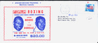 MOORE, ARCHIE-YVON DURELLE FIGHT ENVELOPE (1958)