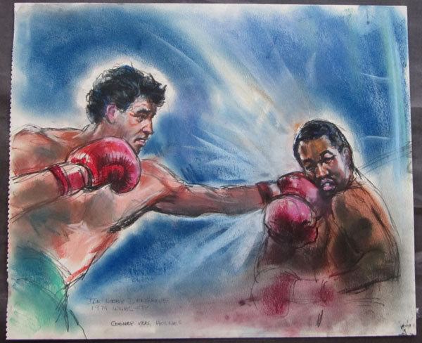 HOLMES, LARRY-GERRY COONEY ORIGINAL ARTWORK BY IDA LIBBY DENSGROVE