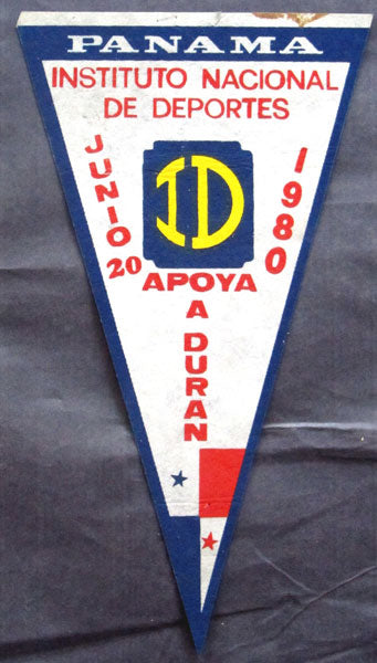 DURAN, ROBERTO PENNANT (FOR 1ST FIGHT WITH LEONARD-1980)