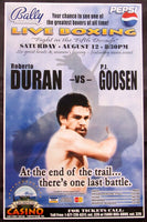 DURAN, ROBERTO-P.J. GOOSEN ON SITE POSTER (2000)