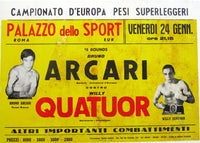 ARCARI, BRUNO-WILLY QUATUOR ON SITE POSTER (1969)