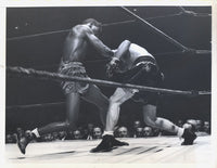 ROBINSON, SUGAR RAY-SAMMY ANGOTT ORIGINAL WIRE PHOTO (1942)