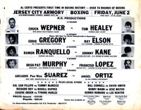 WEPNER, CHUCK-TOM HEALEY ORIGINAL BROADSIDE POSTER (1978)