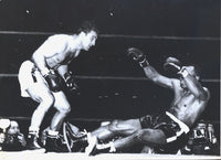 MARCIANO, ROCKY-JERSEY JOE WALCOTT II ORIGINAL WIRE PHOTO (1953)