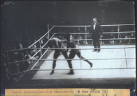 CARPENTIER, GEORGES-JOE JEANNETTE ORIGINAL WIRE PHOTO (1914-15TH ROUND)