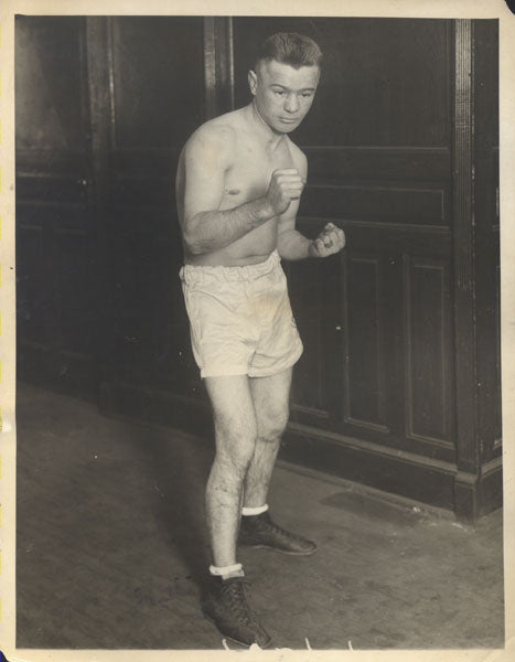 BUFF, JOHNNY ORIGINAL WIRE PHOTO (1923)