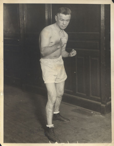 Johnny Buff BUFF, JOHNNY ORIGINAL WIRE PHOTO (1923) – JO Sports Inc.