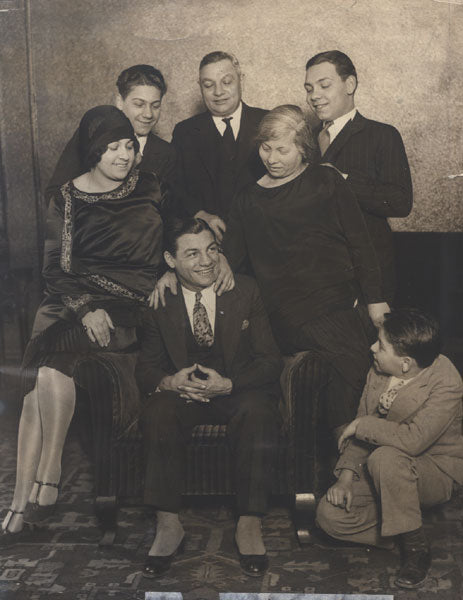 CANZONERI, TONY ORIGINAL FAMILY WIRE PHOTO (1928)
