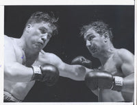 MARCIANO, ROCKY-DON COCKELL ORIGINAL ACTION WIRE PHOTO (1955)