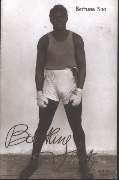 SIKI, BATTLING REAL PHOTO POSTCARD