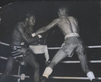 ROBINSON, SUGAR RAY-RANDY TURPIN I ORIGINAL WIRE PHOTO (2ND ROUND-1951)