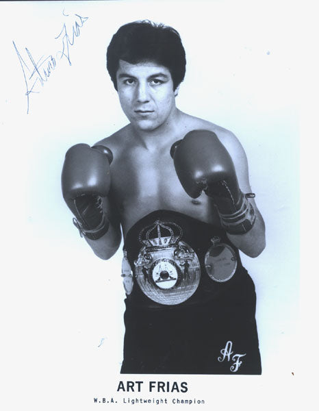 FRIAS, ARTURO SIGNED PROMOTIONAL PHOTO