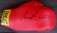 LEWIS, LENNOX SIGNED GLOVE