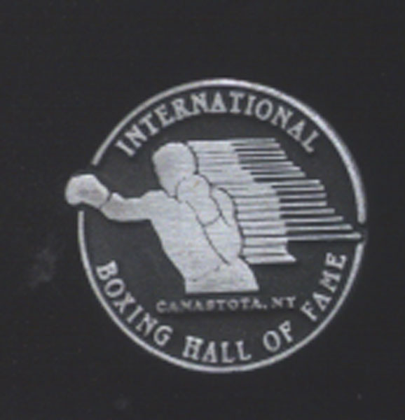 INTERNATIONAL BOXING HALL OF FAME PINBACK (1990)