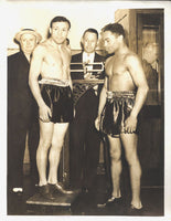 ARMSTRONG, HENRY-LOU AMBERS ORIGINAL WIRE PHOTO (WEIGHIN-1938)