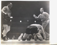 GALENTO, TONY-NATHAN MANN ORIGINAL WIRE PHOTO (1938-2ND ROUND)