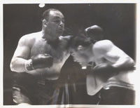 GALENTO, TONY-NATHAN MANN ORIGINAL WIRE PHOTO (1938-1ST ROUND)