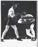 BRADDOCK, JIMMY-TOMMY FARR ORIGINAL WIRE PHOTO (1938-ACTION)