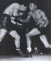 ROBINSON, SUGAR RAY-IZZY JANAZZO ORIGINAL WIRE PHOTO (1942)