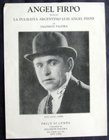 FIRPO, LUIS ORIGINAL SHEET MUSIC (1923)