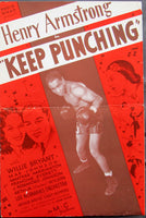 ARMSTRONG, HENRY IN KEEP PUNCHING MOVIE BOOKLET (1939)