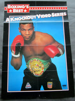 TYSON, MIKE ORIGINAL KNOCKOUT VIDEO ADVERTISING POSTER