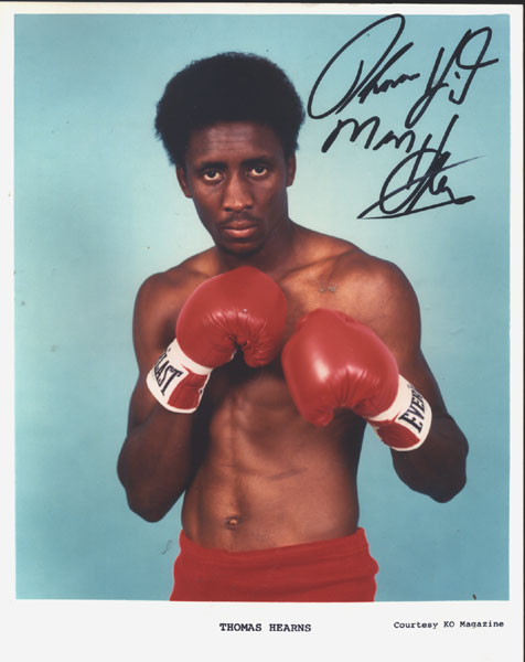 HEARNS, TOMMY SIGNED PHOTO