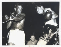 LOGART, ISSAC-GASPAR ORTEGA ORIGINAL WIRE PHOTO (1956)