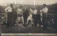 SULLIVAN, JACK "TWIN"-AL KAUFMAN ORIGINAL ANTIQUE PHOTO (1907-SQUARING OFF)