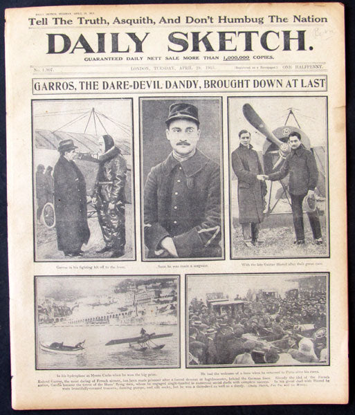 JOHNSON, JACK-JESS WILLARD DAILY SKETCH NEWSPAPER (1915-LONDON)