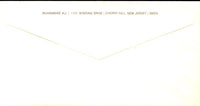 ALI, MUHAMMAD ORIGINAL MAILING ENVELOPE (NEW JERSEY)
