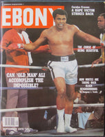 ALI, MUHAMMAD EBONY MAGAZINE (SEPTEMBER 1978-SPINKS II FIGHT)