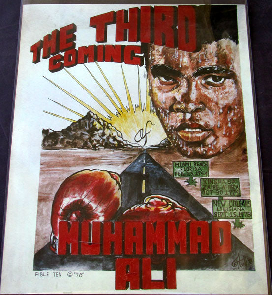 ALI, MUHAMMAD: THE THIRD COMING ORIGINAL POSTER (1978)