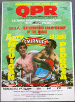 MCGUIGAN, BARRY-EUSEBIO PEDROZA ON SITE POSTER (1985)