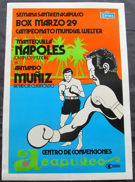 NAPOLES, JOSE-ARMANDO MUNIZ ON SITE POSTER (1975)