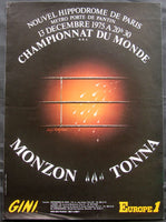 MONZON, CARLOS-GRATIEN TONNA ON SITE POSTER (1975)