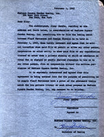 JACOBS, JIMMY & HARRY MARKSON SIGNED LETTER AGREEMENT (1965)