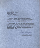 LOUGHRAN, TOMMY SIGNED LETTER AGREEMENT (1966)