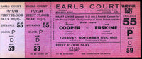 COOPER, HENRY-JOE ERSKINE FULL TICKET (1959)