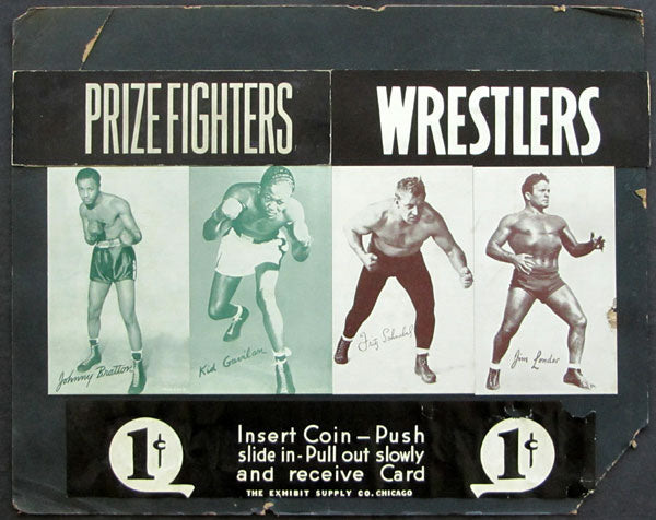 EXHIBIT CARD DISPLAY POSTER (1950'S)