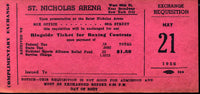 CHARLES, EZZARD-WAYNE BETHEA FULL EXCHANGE TICKET (1956)