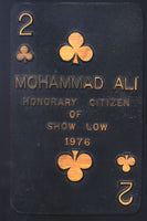 ALI, MUHAMMAD AWARD FROM SHOW LOW (1976-TRAINING PLACE FOR NORTON III)