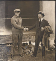 CARPENTIER, GEORGES WIRE PHOTO (1921-BEFORE DEMPSEY MATCH)